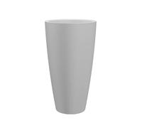 Artevasi Pot Haut Naturel, pour l'intérieur ou l'extérieur, Poids léger, Insert Inclus, Haut 70CM Granite