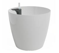 artevasi© SAN REMO Jardinière SWS blanc avec arrosage Ø 42 cm - plastique