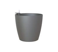 Pot de fleurs - ARTEVASI - San Remo SWS 36 MA - Intérieur/extérieur - Plastique - Ø36 x H33,5 cm - 25 L - Gris anthracite