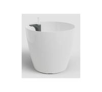 Pot de fleurs - ARTEVASI - San Remo SWS 36 BR - Intérieur/extérieur - Plastique - Ø36 x H33,5 cm - 25 L - Blanc