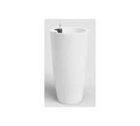 Pot de fleurs - ARTEVASI - Santorini SWS 78 BR - Intérieur/extérieur - Plastique - Ø40 x H78 cm - 72 L - Blanc