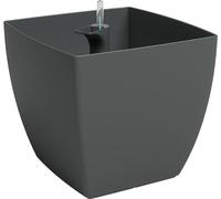 artevasi© SIENA Jardinière anthracite avec système d'arrosage 40 cm - Plastique