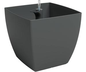 artevasi© SIENA Jardinière anthracite avec système d'arrosage 40 cm - Plastique