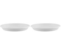 Artevasi Soucoupe Ronde 40CM Blanc (Lot de 2)