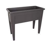 ARTEVASI Table de Culture surélevée Venezia, 80x39x69 cm, Gris anthracite, pour potager intérieur et extérieur, traitement UV