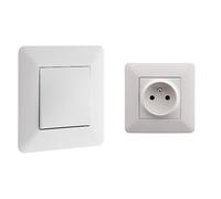 Artezo & Artezo Prise 2P+T 16A simple Blanc