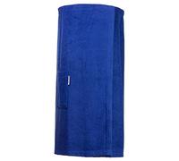 ARTG - Kilt de sauna, couleur unie LT5791 (85 cm x 170 cm) (bleu véritable)