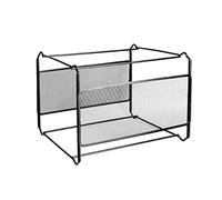 arthomer Range Document Metal Boîte Dossiers Suspendus en Maille Fichiers Boîte Rangement pour Support Pliable pour Bureau Et Maison, 15,4" L X 13,2" W X 10,2" H