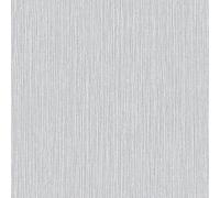 Arthouse Papier peint en raphia argenté pour espaces de vie et murs décoratifs, rouleau de 53 cm x 10,05 m, 670901