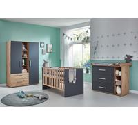 arthur berndt Babymöbel Set Alessio 3-pièces armoire lit bébé commode à langer