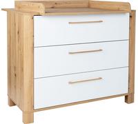 arthur berndt Commode à langer Marlon Artisan Oak / blanc craie