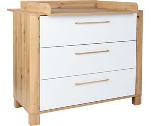 arthur berndt Commode à langer Marlon Artisan Oak / blanc craie