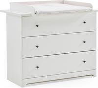 arthur berndt Commode à langer Thilo MDF blanc Self-Soft-Close