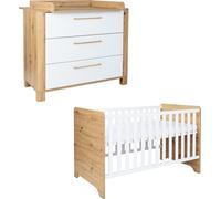 arthur berndt Ensemble de chambre de bébé Marlon 2ème partie Lit de bébé Commode à langer
