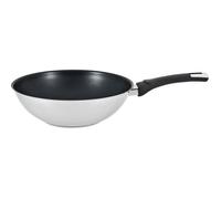 ARTHUR MARTIN AM400 Wok - 28 cm - Inox - Anti Adhérent - Tous feux dont induction