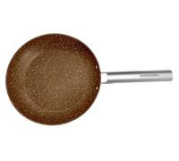 Arthur Martin Poêle AM9845 Aluminium forgé 20 cm revêtement anti-adhésif Crème