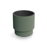 Arti Casa Pot de Fleurs 30 X 29 cm - Pot de Fleurs 17L avec Pot Intérieur de 10L - Pot de Fleurs en Plastique - pour L’Intérieur et L’Extérieur - Vert