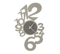 Arti e Mestieri 0OR3624C135 Grande Horloge Murale de Jeu Lupin, matériau Fer, Dimensions 41 x 65 (H) cm, Couleur Fuseau Ivoire