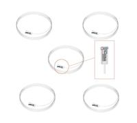 Arti Teq - 10 câbles perlon Twister Cliq2Fix 150 cm Artiteq - Transparent