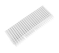 ARTIBETTER 10 Ensembles Lot Piques Anti-Pigeons Plastique Blanc Barrière Visuelle pour Balcon Clôture et Jardin Protection Oiseaux Chats et Intrusions