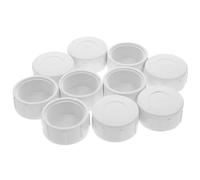 ARTIBETTER 10 Pièces Bouchon de Tuyau Pvc Fileté Femelle Blanc Capuchon Étanche pour Raccords de Tuyaux Adaptateur de Fin de Tuyau pour Irrigation Arrosage et Tuyauterie Extérieure