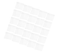 Artibetter 120 Pièces Porte-étiquettes de Rayon Pvc Transparent 50x40 Mm pour Étagère Métallique à Double Crochet Affichage Prix Adapté aux Environnements de Vente au Détail