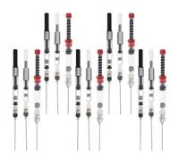 Artibetter 15 Pièces Dispositif de Remplissage D'encre pour Stylo Plume Compatible, Acier Inoxydable et Plastique, Embout Fin Remplaçable pour Calligraphie Précise et Usage Bureau