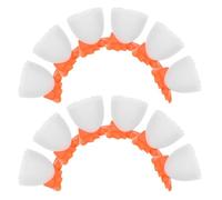 Artibetter 15 Pièces Support à Œufs Amusant Coquille en Plastique | Forme Coquille D’œuf, Surface Lisse, Léger et Compact, Réutilisable, Facile à Nettoyer, pour Restaurant et Table