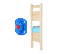 ARTIBETTER 1ensemble Trancheuse à Pommes de Terre Acier Inoxydable Coupe Frites Multifonction pour Cuisine Lames Résistantes et Faciles à Nettoyer Ustensile Pratique pour Couleur Aléatoire