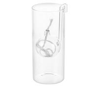 Artibetter 1pièce Lampe à Huile Décorative Verre Transparente Bougeoir Simple pour Salon Terrasse et Fêtes Facile à Utiliser et Installer Petit Modèle