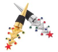 ARTIBETTER 2 Pièces Bouchon de Bouteille de Vin Sapin de Noël | Forme Festive, Fermeture Précise, Ajustement, pour Fêtes de Fin D’année et Présents Décoratifs