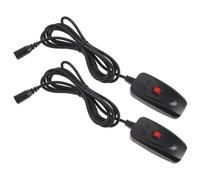 ARTIBETTER 2 Pièces Contrôleur de Lumière pour Fog Machine Interface 3-pin, Activation à Distance, Plastique Noir, Adapté aux Techniciens et Effets D’éclairage de Scène