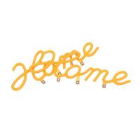 Artibetter 2 Pièces Lampe Décorative Vintage en Plastique Jaune de Lettre Éclairage LED Lumineux pour Bureaux et Rassemblements Créatifs