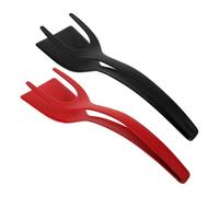 ARTIBETTER 2 Pièces Spatule à Œufs en Nylon Résistante Casse, Moulage Monobloc, Pelle Polyvalente pour Retourner Omelettes et Crêpes Cuisine