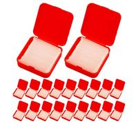 Artibetter 20 boîtes de pastilles adhésives double face pour fixation | Rubans adhésifs double face pour métaux, papier, portes, verre, bois, murs, moquettes | Patafix transparent prédécoupé