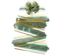 Artibetter 20 Pièces Nœud à Tirer en Plastique Brillant pour Présent de Noël, Décoration Simple et Généreuse, Facile à Décorer pour Fêtes et Mariage