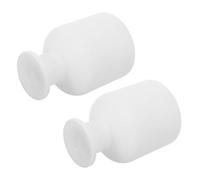 Artibetter 2pièces Bouteilles Diffuseur Verre Rondes Flacons Vides pour Bâtonnets Diffuseurs Récipients Rechargeables pour Huiles Essentielles et Parfum Ambiance Maison Bureau