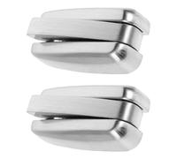 Artibetter 2pièces Patère Murale Pliable Zinc Brossé Support Mural Compact et Robuste pour Manteaux Serviettes Sacs et Casques Gain de Place pour Salle de Bain et Camping-