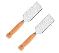 Artibetter 2pièces Râpe à Fromage et Légumes Acier Inoxydable Trancheuse Multifonction Ergonomique pour Beurre Chocolat Cuisine Domestique et Professionnelle