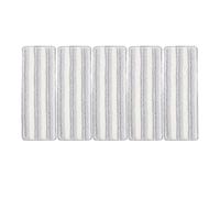 Artibetter 5 Pièces Têtes de Nettoyage de Balai Lavables en Microfibre pour Sols, Recharge Réutilisable Éponge Absorbante, Nettoyage Quotidien des Sols