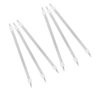 Artibetter 6 Pièces Élément Chauffant en Quartz pour Radiateur Domestique, Tube Chauffant de 16cm, Performance de Chauffage Rapide, Matériau Quartz et Céramique, Adapté pour Bureau et Maison