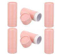 Artibetter 6pcs Tubes Ronds en Carton avec Couvercles pour Emballage Cosmétique, Boîte Pratique en Papier pour Flacons D'huile Essentielle, Design Créatif pour Loisirs Créatifs