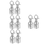 Artibetter 8pièces Butées De Fin De Corde Acier Inoxydable Avec Snap Pour Garde-corps Et Balustrades Extérieures Résistantes Aux Intempéries Faciles à Installer