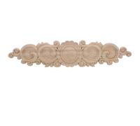 Artibetter Applique Sculptée en Bois pour Décoration Intérieure Maison, Solide et Facile à Installer, Style Classique Chic, pour DIY et Meuble Vitrine Salon