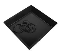 Artibetter Bassin de Récupération pour Chaîne de Pluie Collecteur de Chaîne de Pluie pour Gouttières Système de Drainage en Fer Jardin et Collecte de Grands Volumes D’Eau