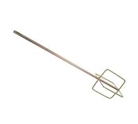 Artibetter Bâtonnet Mélangeur de Peinture en Acier Or pour Perceuse, Accessoire Polyvalent et Facile à Utiliser pour Mélange Ciment, Plâtre et Peinture