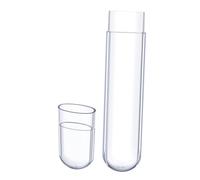 ARTIBETTER Boîte à Pinces à Épiler Transparente Étui Tube Long Portable Support Organisateur Outils pour Cils Mallette de Rangement Robuste pour Voyage et Usage