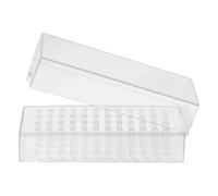 Artibetter Boîte de Rangement et Design Spécial pour Embouts de Ponceuse à en Abs 48 Trous pour Organiser et Protéger Têtes de Polissage