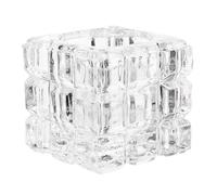 ARTIBETTER Boîte de Rangement pour Accessoires Ongles en Verre Porte-liquide Acrylique, Plat à Dappen sans Couvercle, pour Nail Art et Stockage D'outils