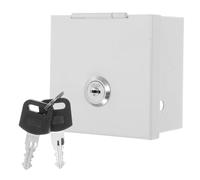Artibetter Boîtier De Protection Prise Électrique Extérieure Verrouillable Boîte De Jonction Étanche Compacte 3.54X3.54X2.24In Avec Clés Pour Cuisine Garage Jardin
